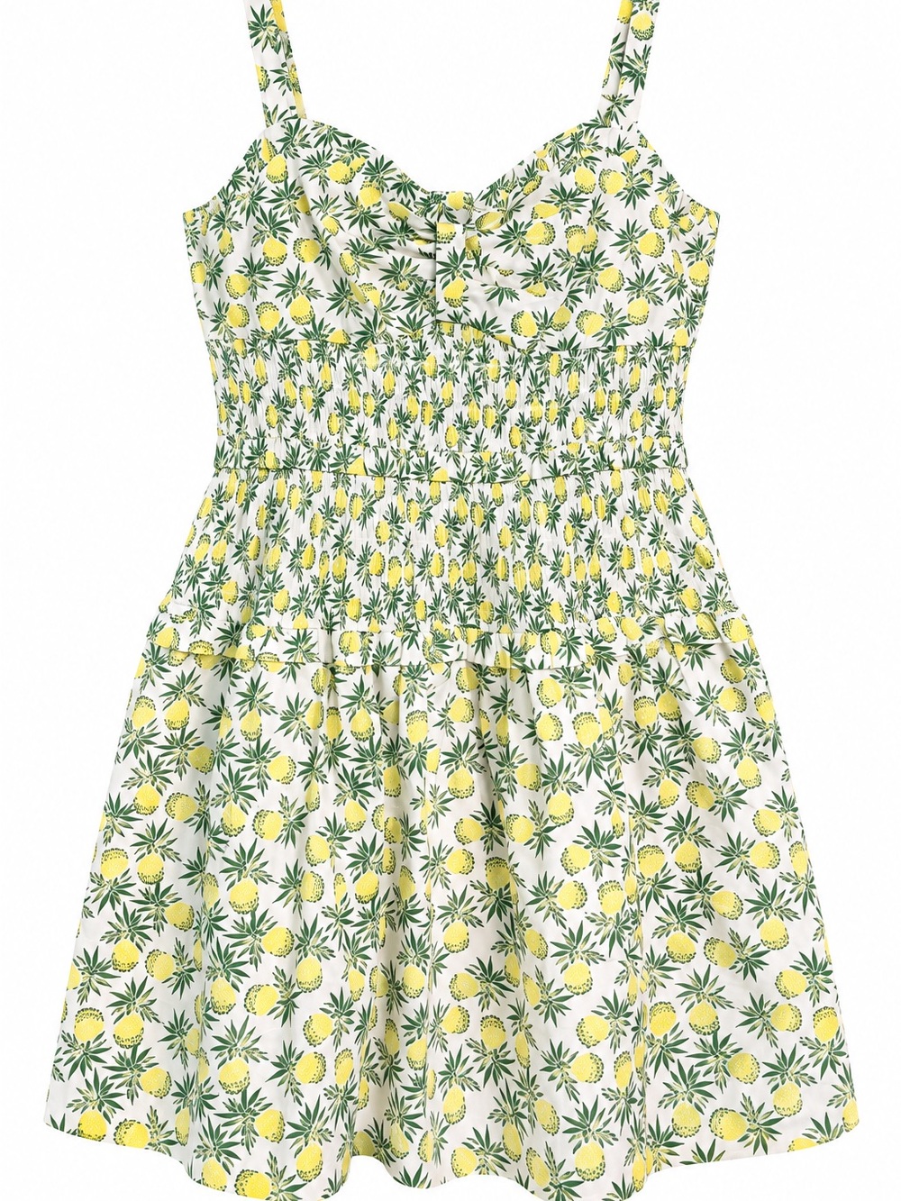 Free Assembly Women's Tiered Smocked Mini Dress xl